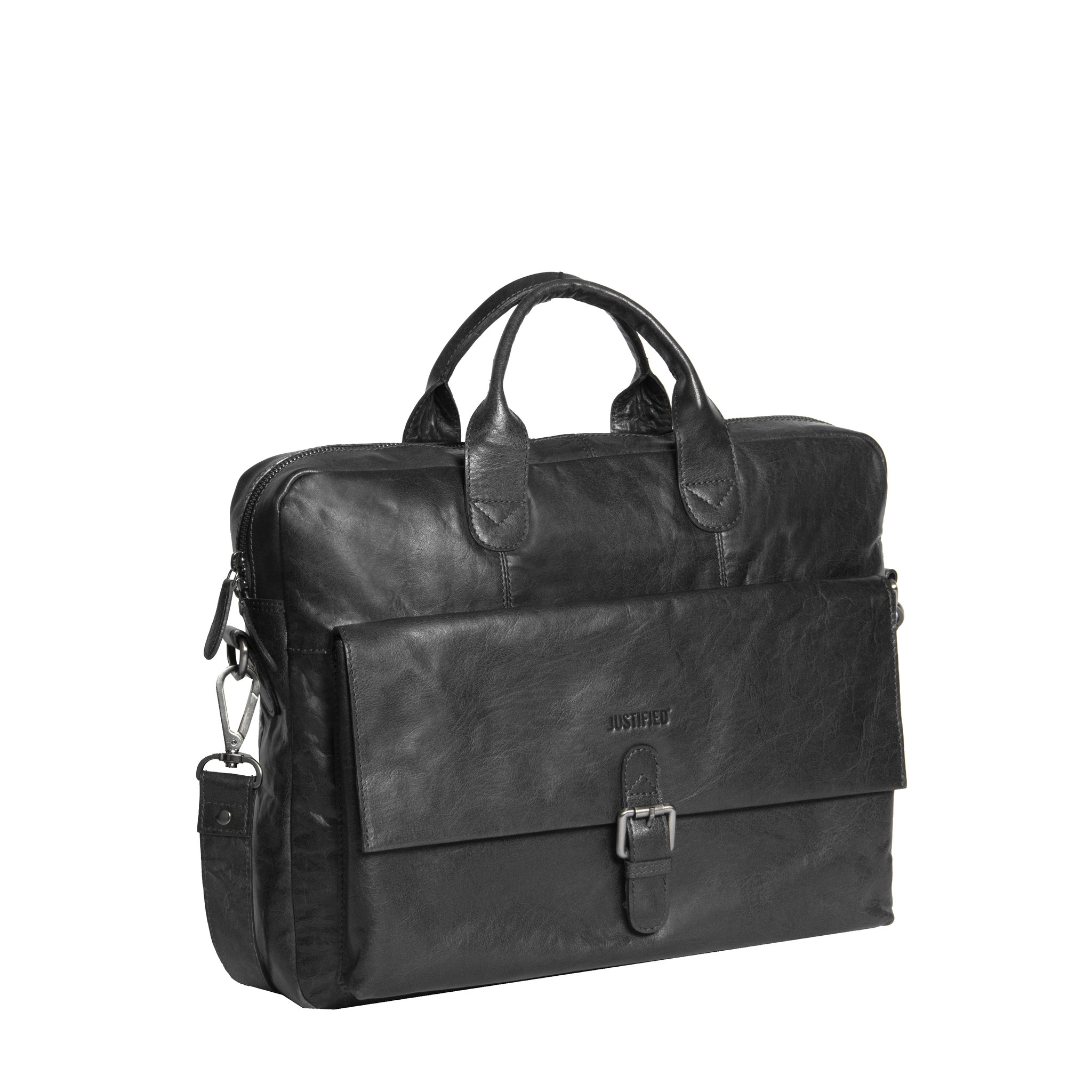 Justified Bags Everest Laptop Docubag Black Top Merken Winkel